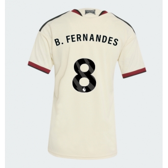 Manchester United Bruno Fernandes #8 Maglia Gara Terza Repliche 2026-27 Donna Maniche Corte